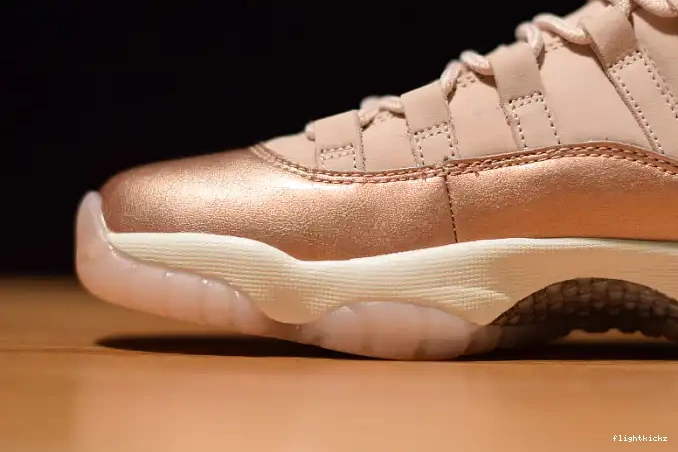 AH7860-105 GS Low Air Jordan 11 Rose Gold 0701